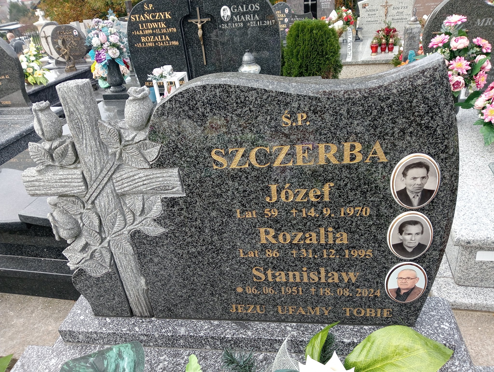 Grób Stanisław Szczerba