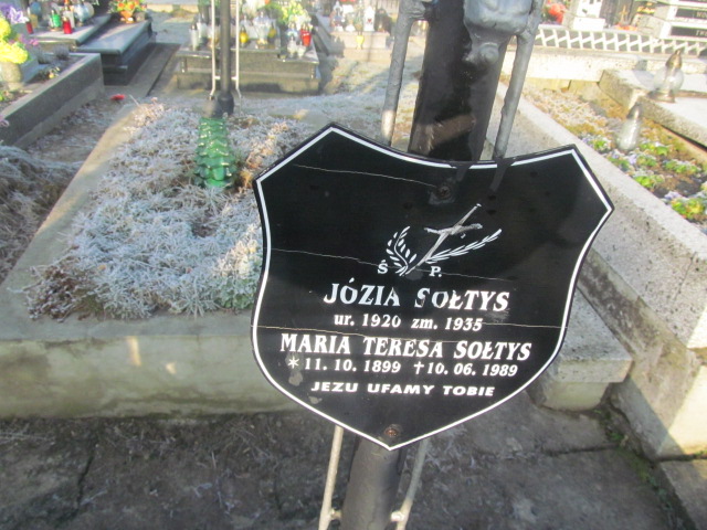 Grób Maria Teresa Sołtys