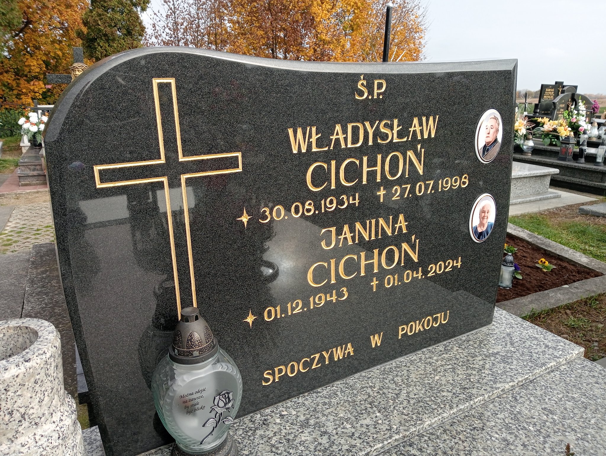 Grób Janina Cichoń