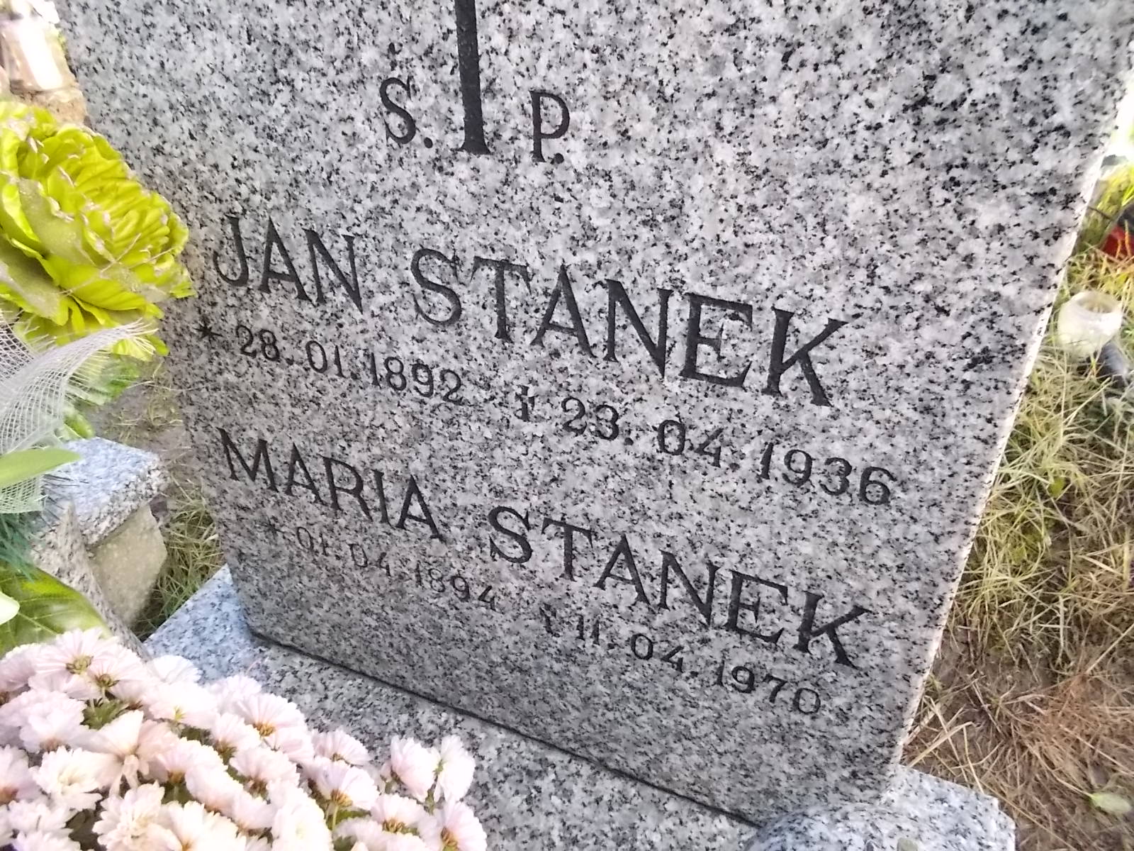 Grób Maria Stanek