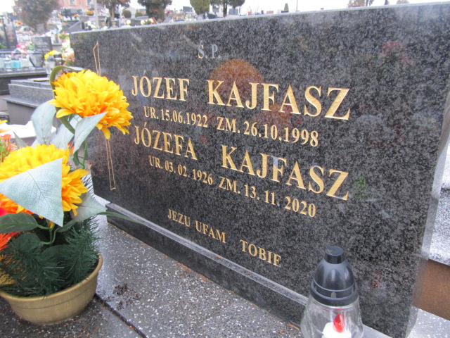 Józefa Kajasz 1926 Spytkowice - Grobonet - Wyszukiwarka osób pochowanych