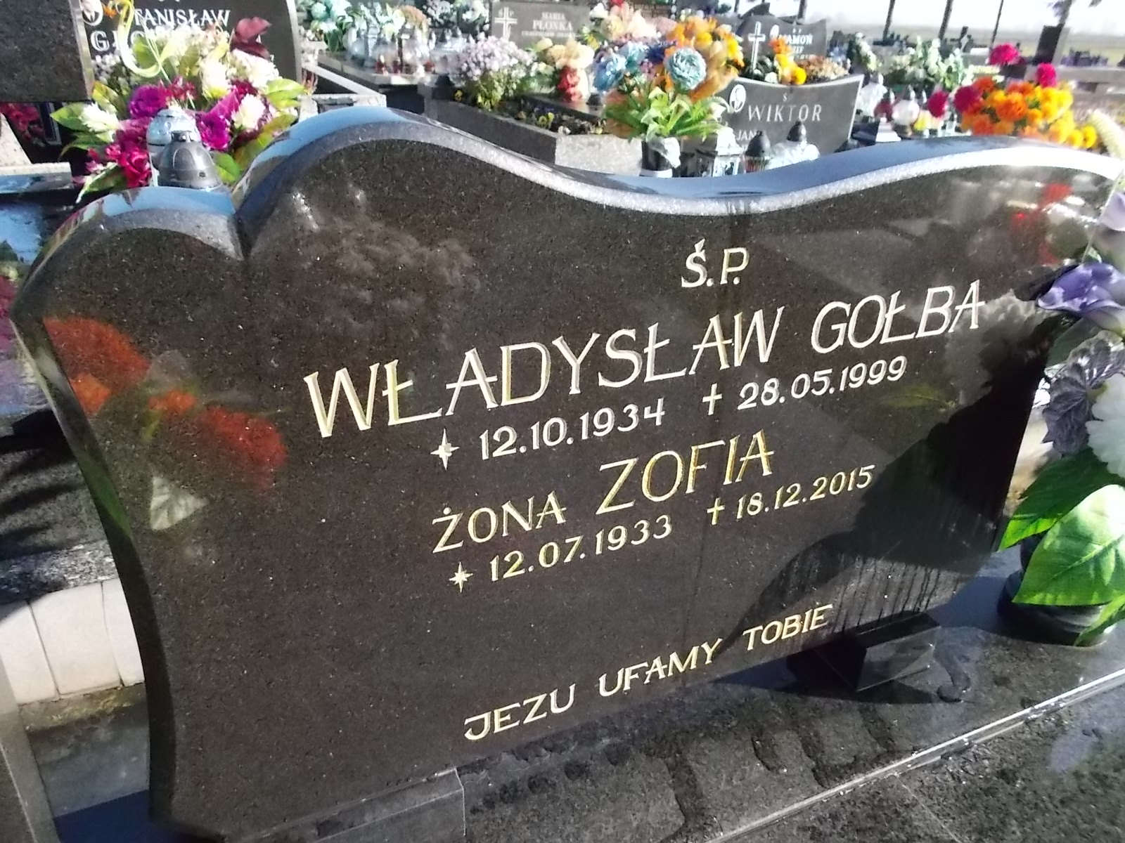 Zofia Gołba 1933 Spytkowice - Grobonet - Wyszukiwarka osób pochowanych