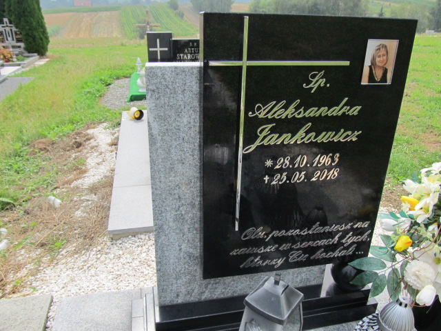 Aleksandra Jankowicz 1963 Spytkowice - Grobonet - Wyszukiwarka osób pochowanych