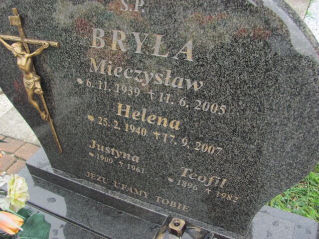 Helena Bryła 1940 Spytkowice - Grobonet - Wyszukiwarka osób pochowanych